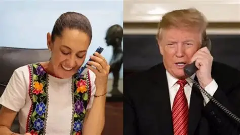 Claudia Sheinbaum y Donald Trump