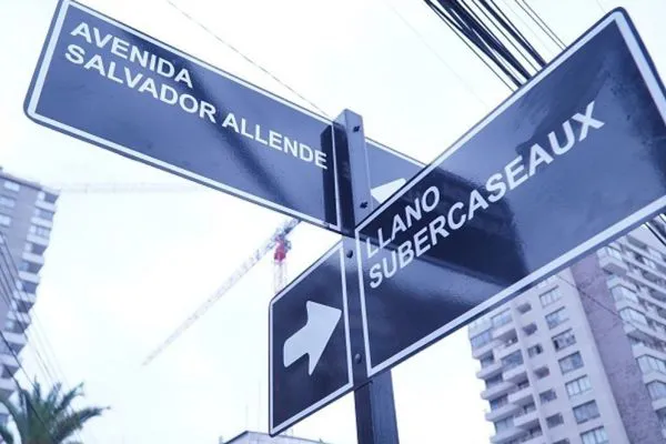 Avenida Salvador Allende en San Miguel