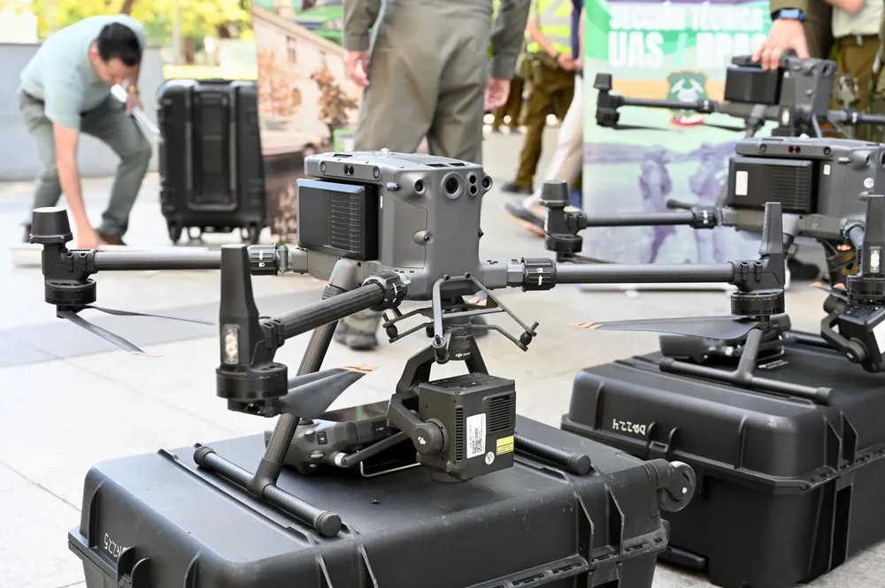 Drones de alta resolución  para carabineros Gobierno regional RM 