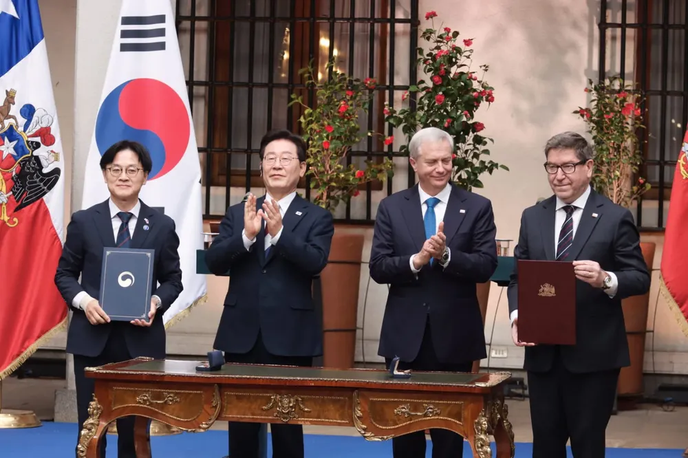Presidente Kast y Presidente Lee Jae Myung en visita oficial / CRISTIAN GONZALEZ / THE TIMES LATINO
