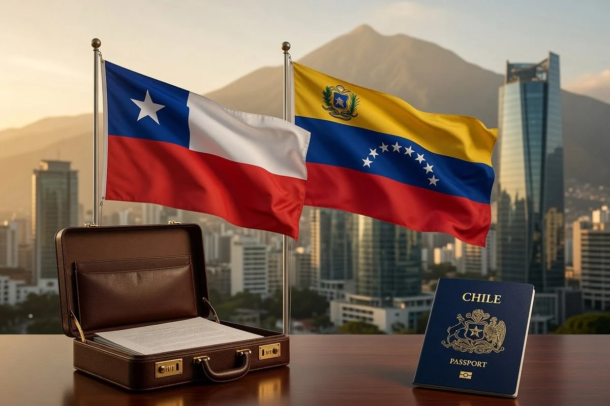 Chile reactiva consulado en Venezuela: llega delegado / The Times Latino