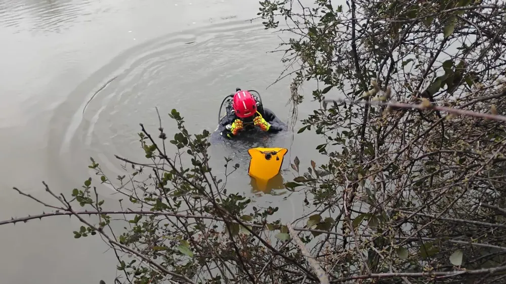 Búsqueda en río Liguay   Cedida