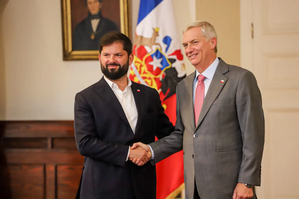 Presidentes Gabriel Boric y José Antonio Kast