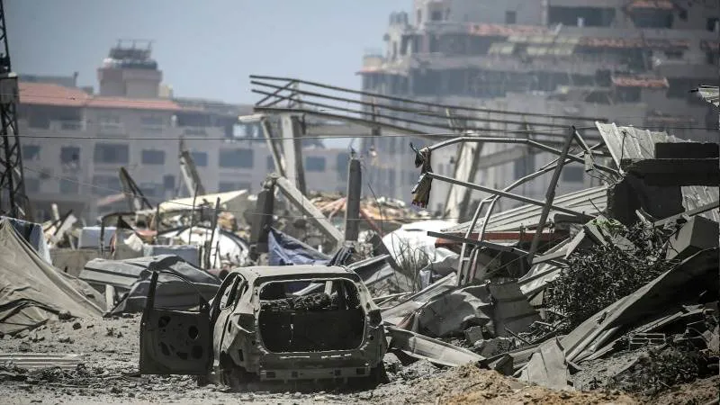 Gaza 📷 EPA-EFE/MOHAMMED SABER