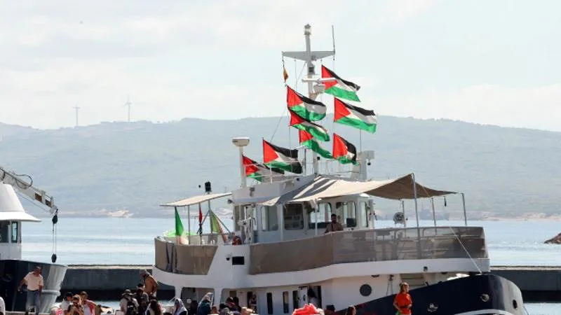Flotilla Global Sumud E PA / M O H A M E D M E S S A R A
