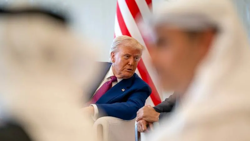 Donald Trump 📷 UAE PRESIDENTIAL COURT