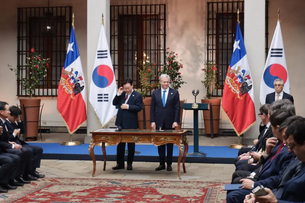 Presidente Kast y Presidente Lee Jae Myung en visita oficial / CRISTIAN GONZALEZ / THE TIMES LATINO