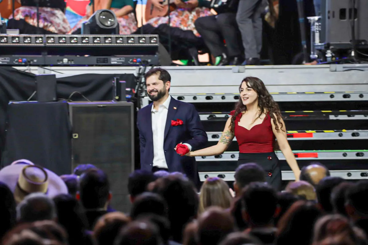 Presidente Boric y Paula Carrasco Fotógrafo Cristian Daniel González Henríquez para The Times en Español 