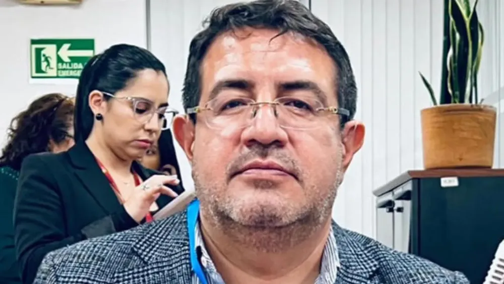 Político ecuatoriano Santiago Díaz