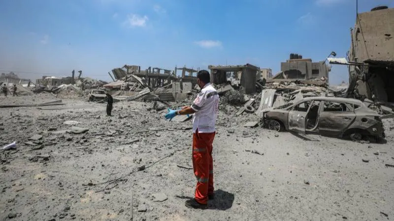 Violencia en Gaza EPA/MOHAMMED SABER