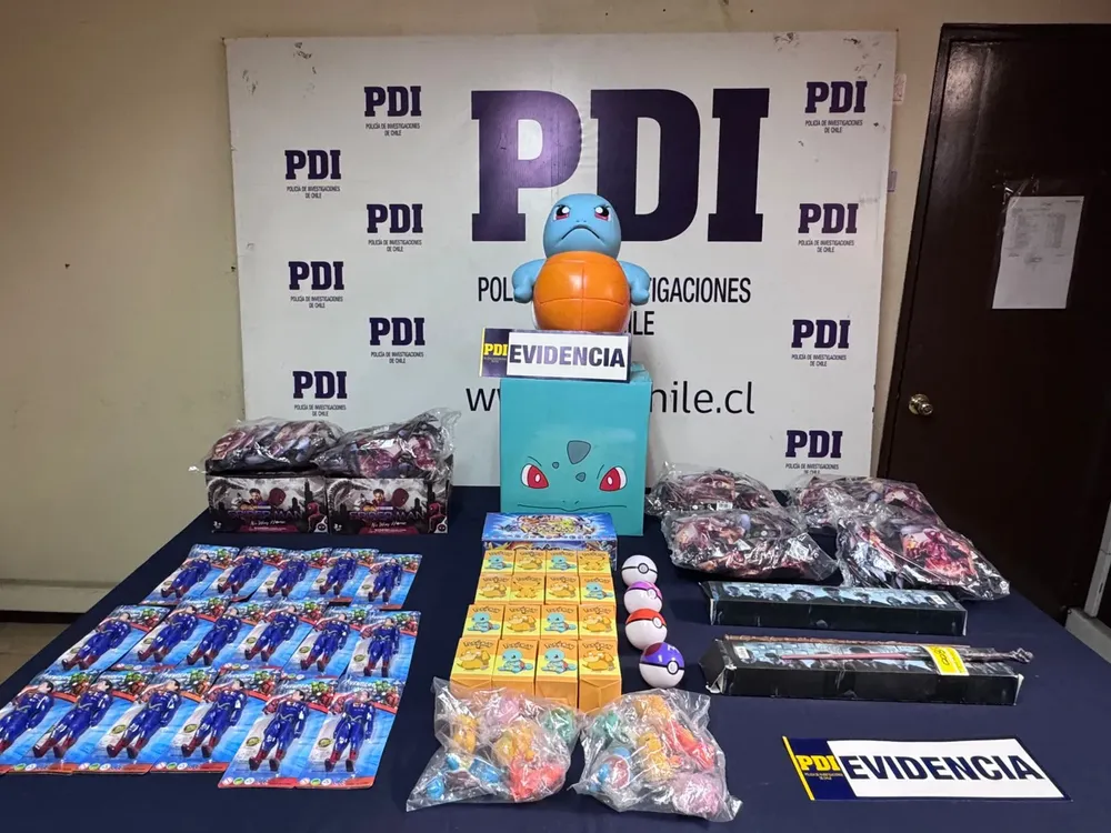 PDI desmantela red de juguetes falsificados