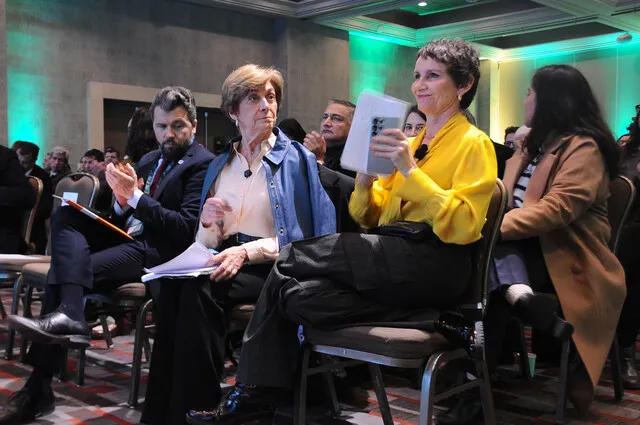 Evelyn Matthei y Carolina Tohá FOTO: VICTOR HUENANTE/ AGENCIAUNO