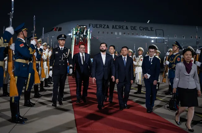 Presidente Boric 📷 Prensa Presidencia
