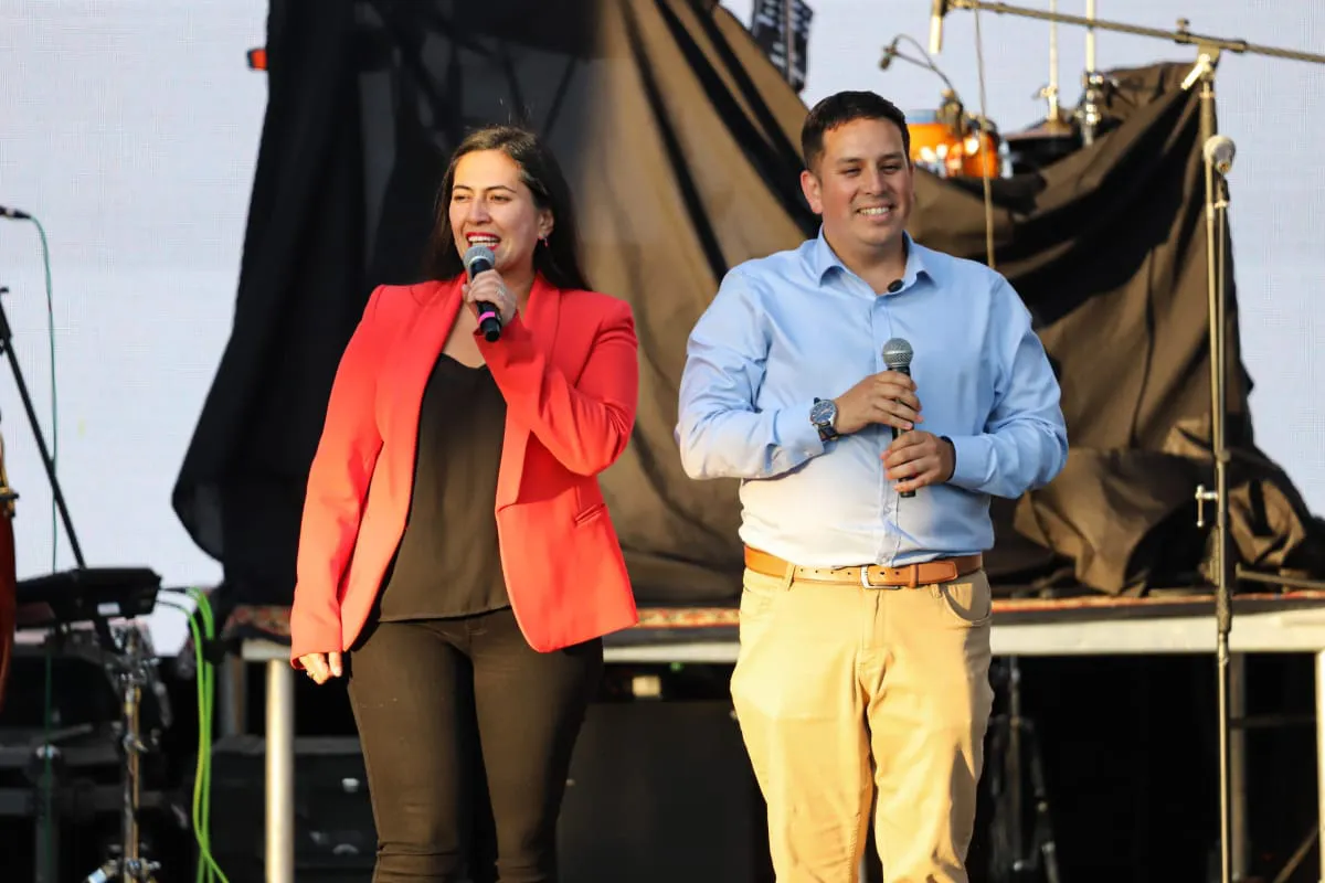 Cierre Campaña Jeannette Jara  Fotógrafo Cristian Daniel González Henríquez para The Times en Español