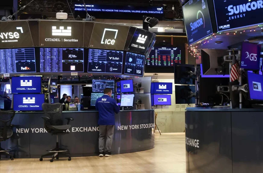 Sala de operaciones de la Bolsa de Nueva York