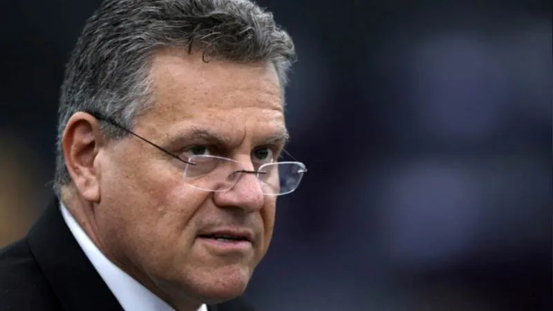 Maros Sefcovic EPA/GUILL AUME HORCAJUELO