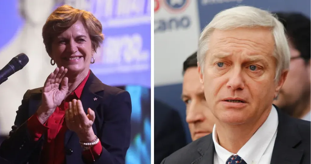 Evelyn Matthei y José Antonio Kast