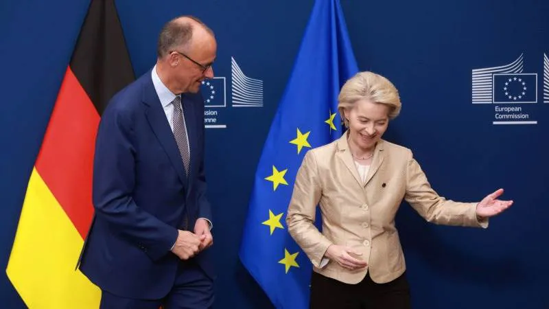 Ursula von der Leyen E P A - E F E / O L I V I E R H O S L E T
