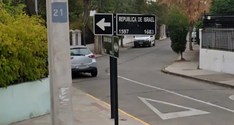 Calle República de Israel