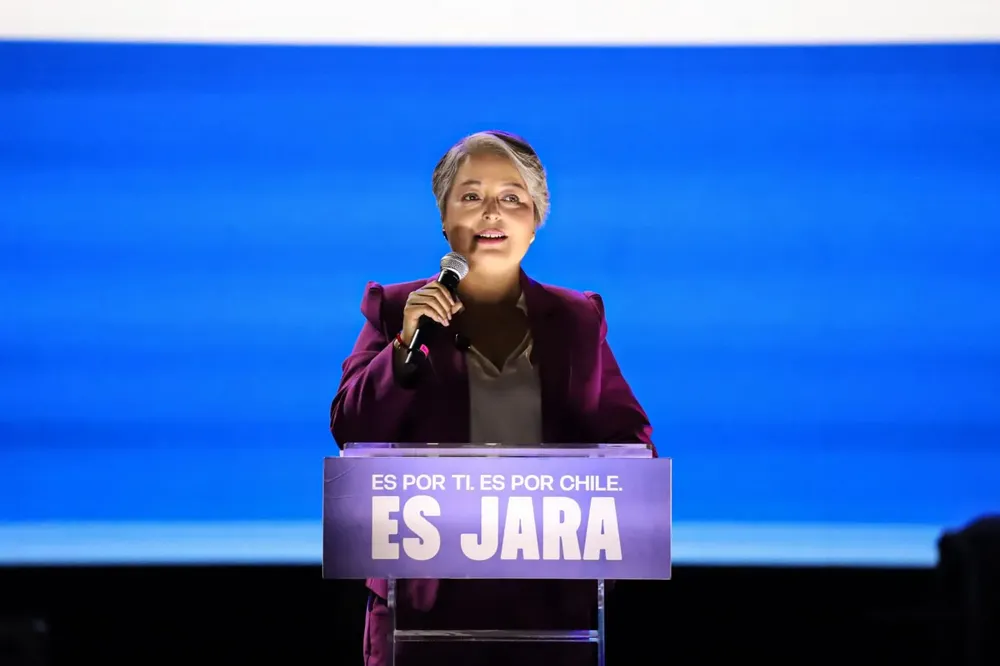 Cierre Campaña Jeannette Jara Fotógrafo Cristian Daniel González Henríquez para The Times en Español