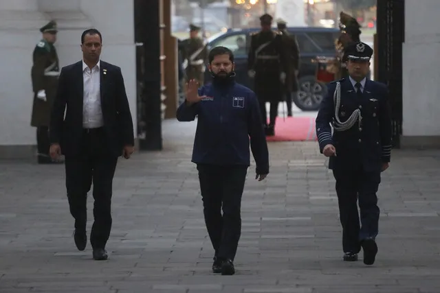 Presidente Boric 📷 SEBASTIAN BELTRAN GAETE / AGENCIUNO