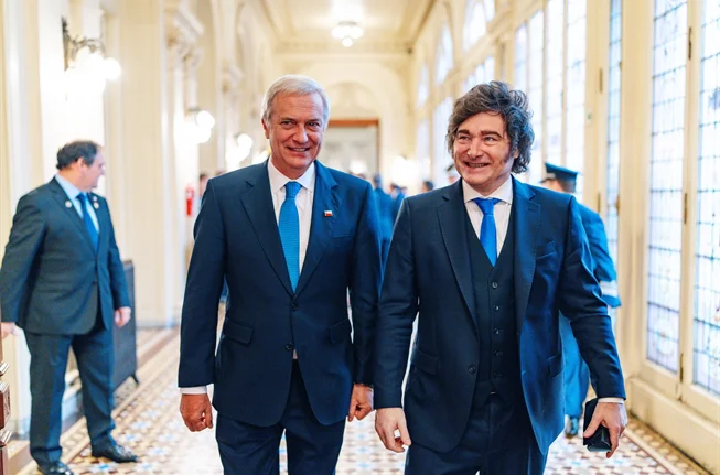 Jose Antonio Kas Con Javier Milei