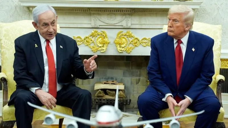 Benjamin Netanyahu y Donald Trump