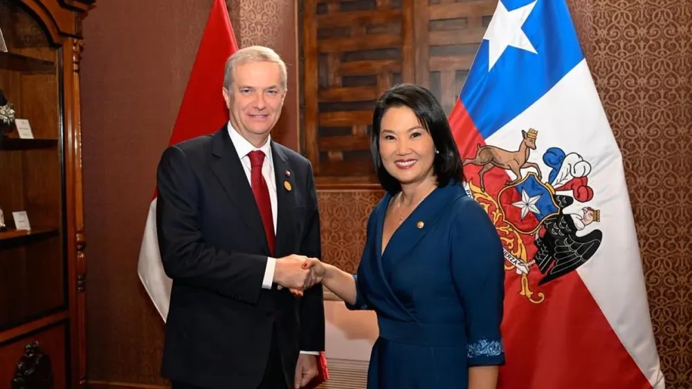 Kast y Keiko Fujimori refuerzan lazos Chile-Perú /Gobierno de Perú