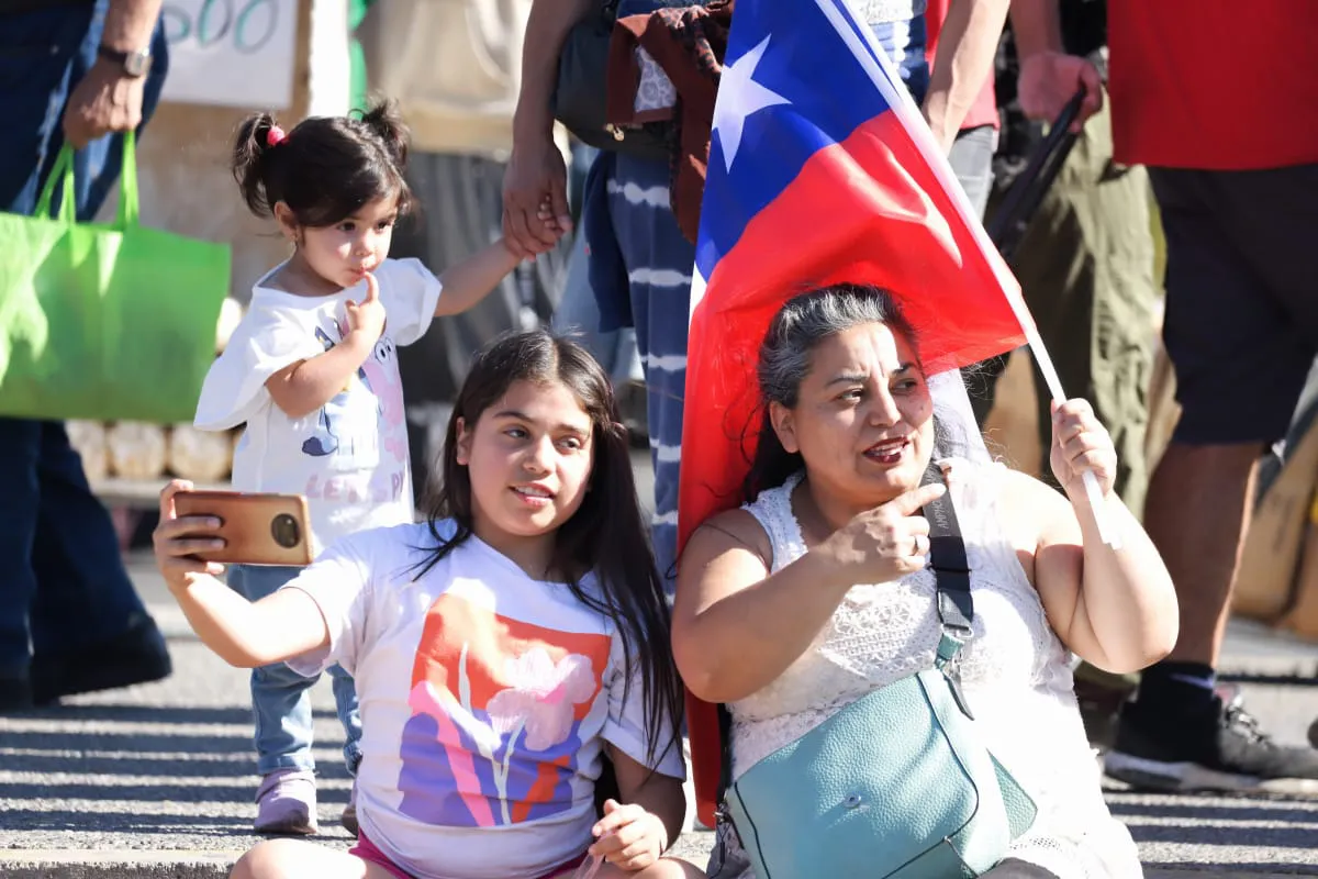 Cierre Campaña Jeannette Jara  Fotógrafo Cristian Daniel González Henríquez para The Times en Español