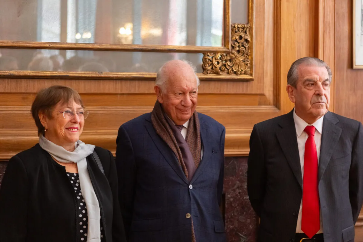 Ex Presidente de Chile  Con dietas vitalicias  📷 Agencia Uno