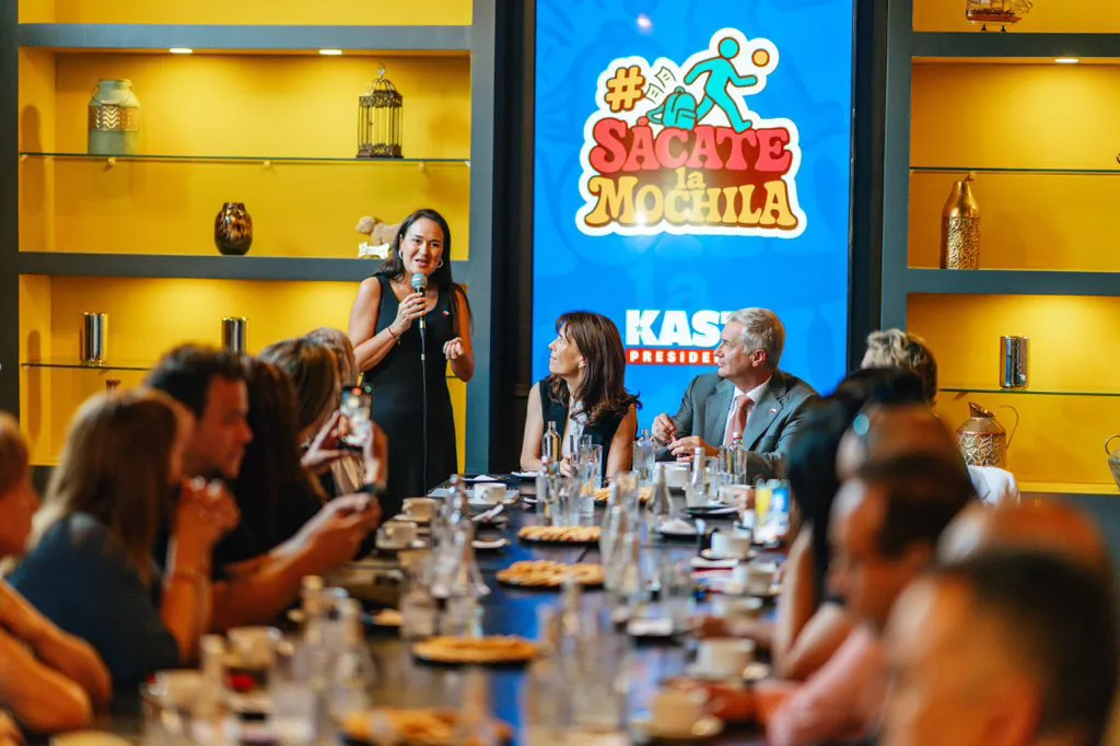 José Antonio Kast y Carol Bown