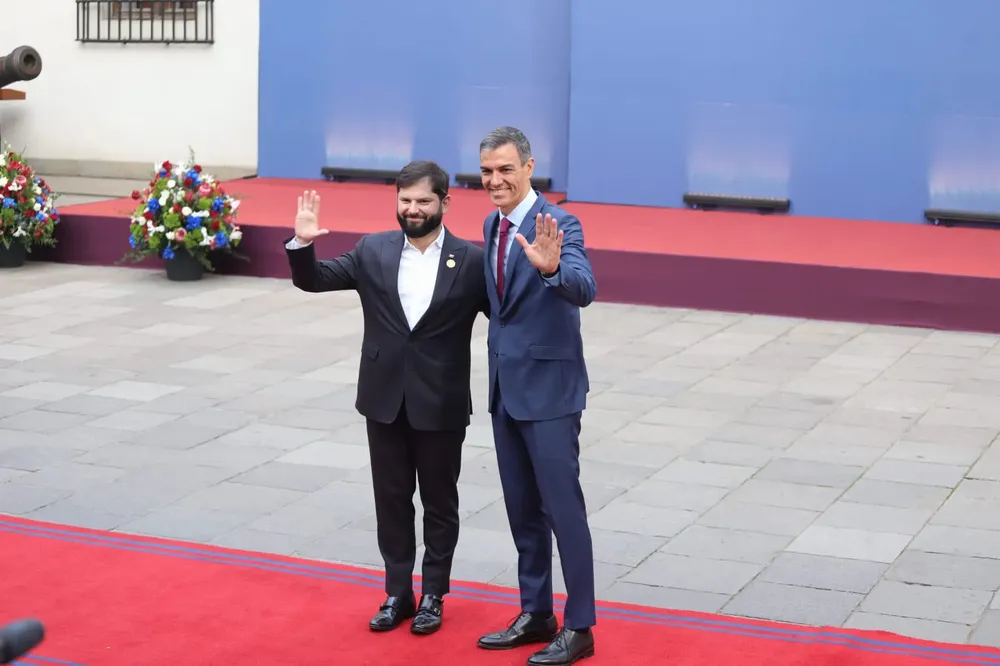 “Democracia Siempre”: Presidente Boric lidera cumbre progresista Fotógrafo Cristian Daniel González Henríquez para The Times en Español