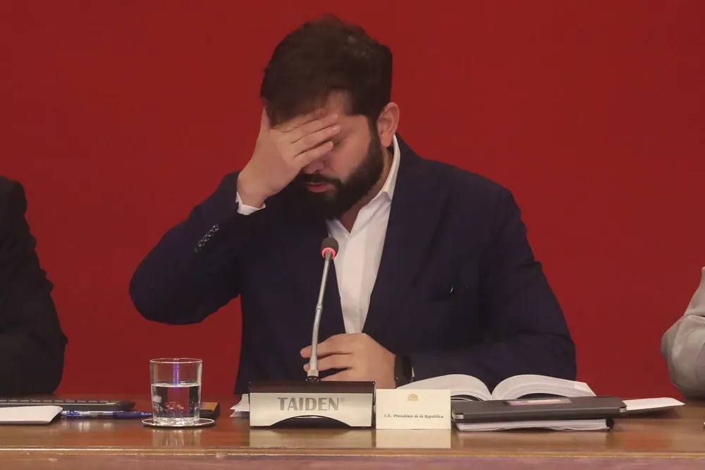 Presidente Boric 📷  Agencia Uno