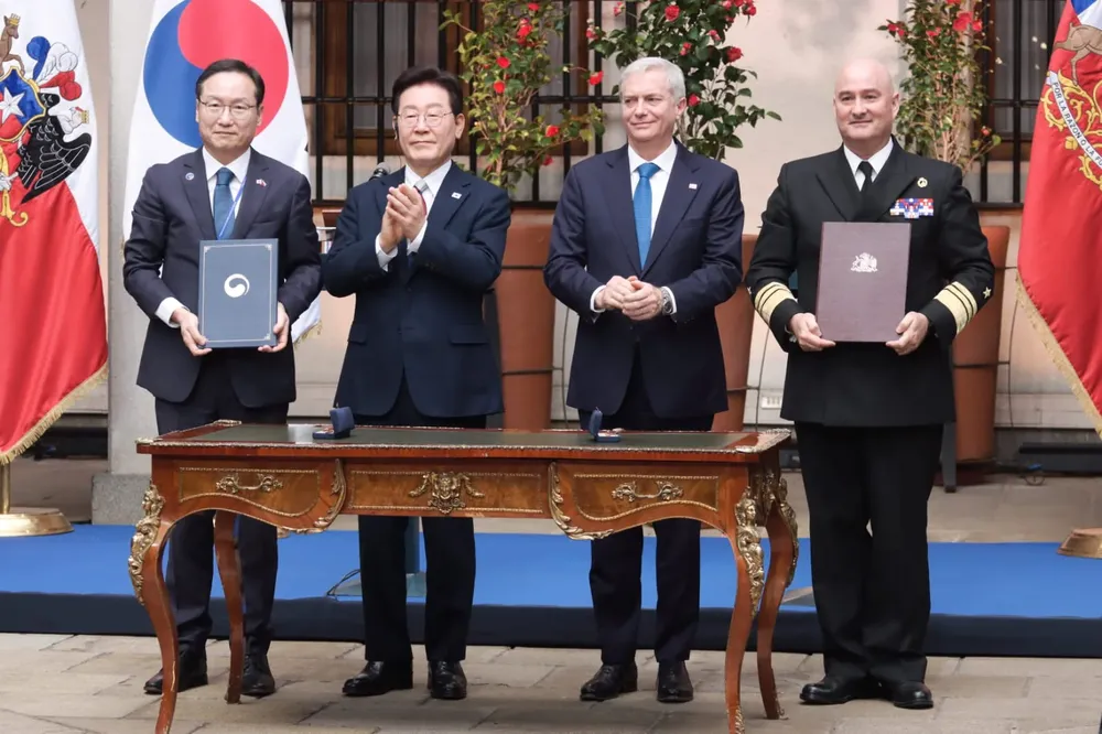 Presidente Kast y Presidente Lee Jae Myung en visita oficial / CRISTIAN GONZALEZ / THE TIMES LATINO
