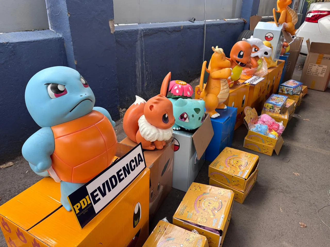 PDI desmantela red de juguetes falsificados 📷PDI