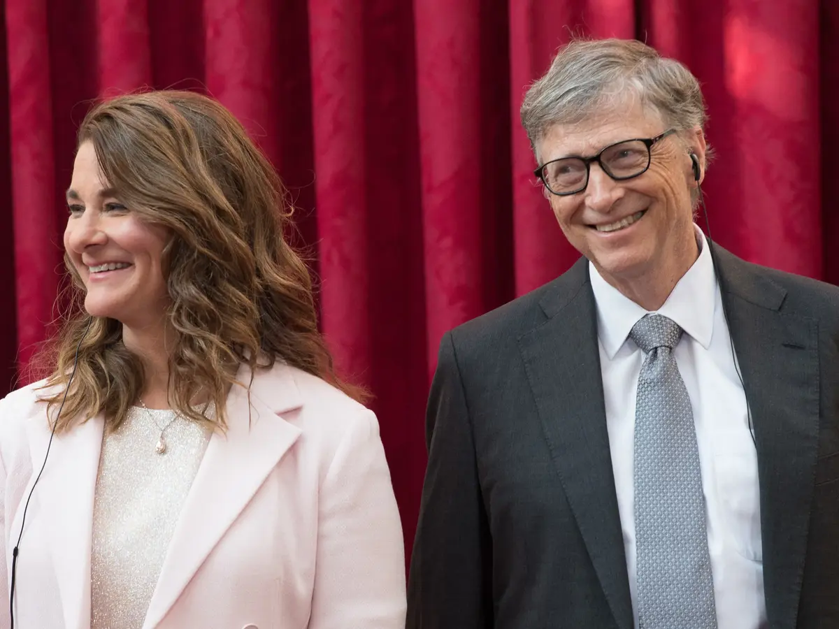 Melinda French Gates y  Bill Gate/ Cedida