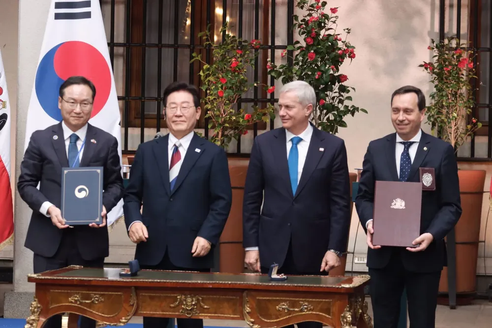 Presidente Kast y Presidente Lee Jae Myung en visita oficial / CRISTIAN GONZALEZ / THE TIMES LATINO