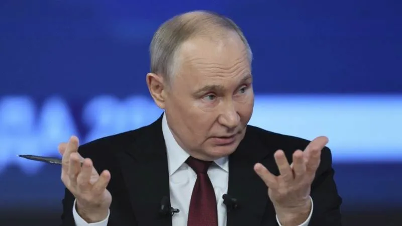 Vladimir Putin E P A / Y U R I K O C H E T K O V