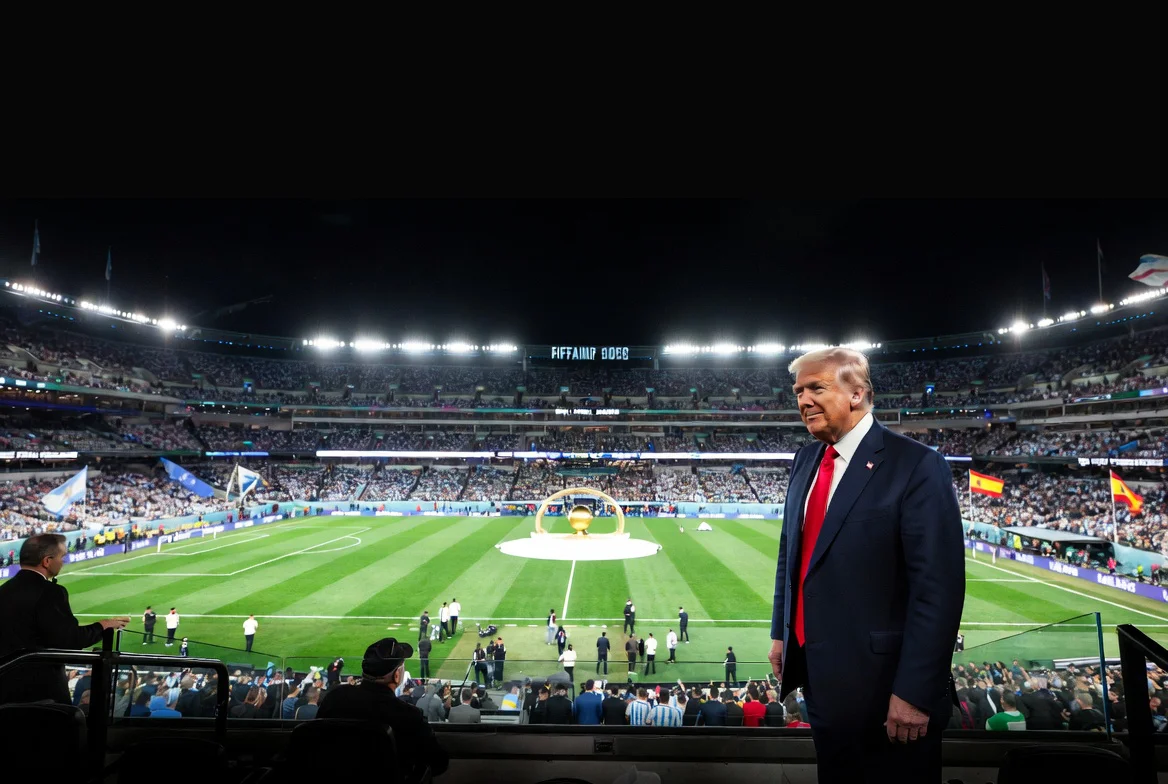 Presidente Donald Trump en la final de la Copa del Mundo 2026 en el MetLife Stadium de Nueva Jersey