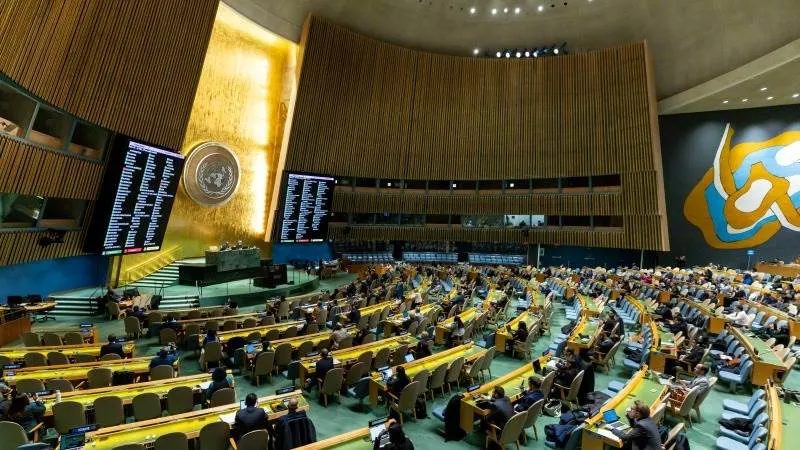 Asamblea General de las Naciones Unidas 📷 E P A - E F E / JUSTIN L A N E