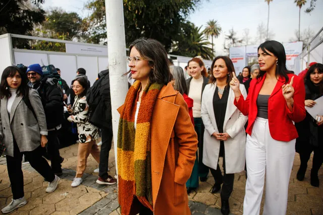 Camila Vallejo FOTO: DIEGO MARTIN /AGENCIAUNO