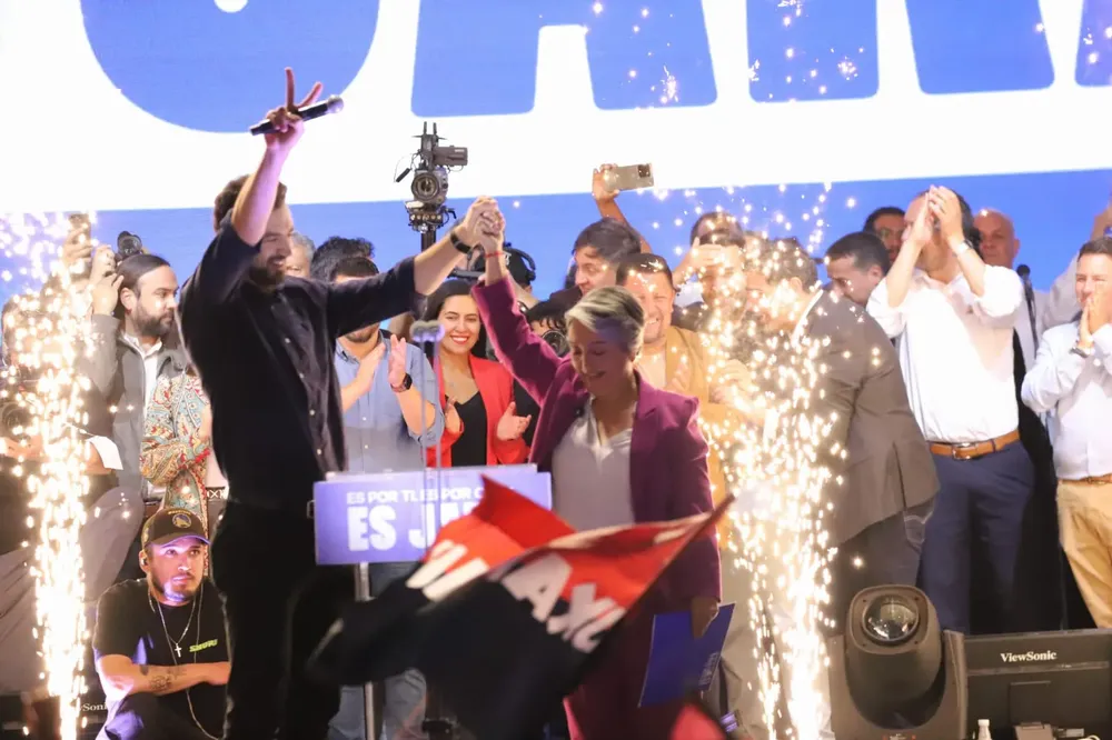 Cierre Campaña Jeannette Jara Fotógrafo Cristian Daniel González Henríquez para The Times en Español