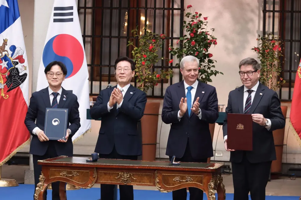 Presidente Kast y Presidente Lee Jae Myung en visita oficial / CRISTIAN GONZALEZ / THE TIMES LATINO