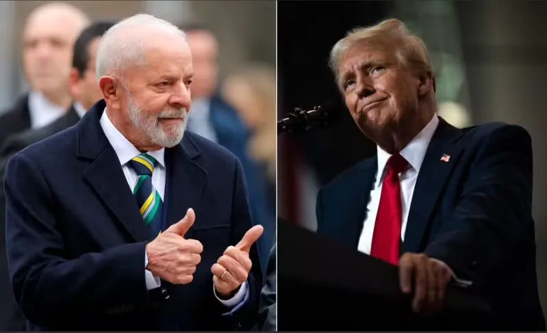 Luiz Inácio Lula da Silva - Donald Trump