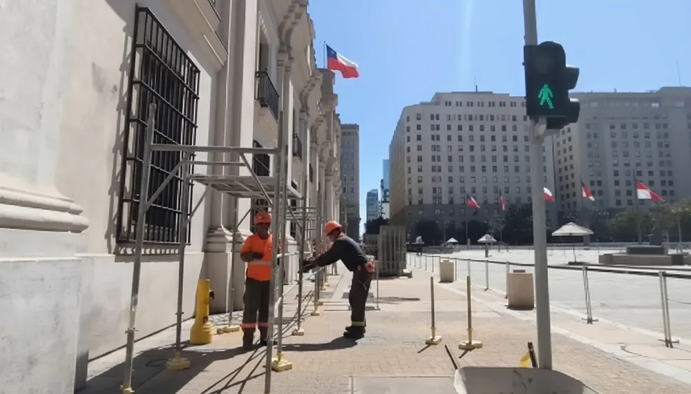 Restauración en La Moneda The Times en Español 