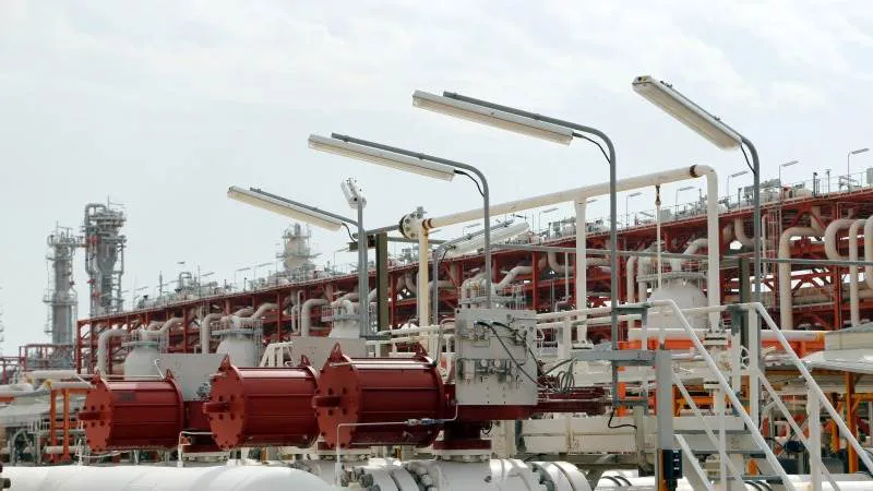 La producción de gas natural en South Pars
