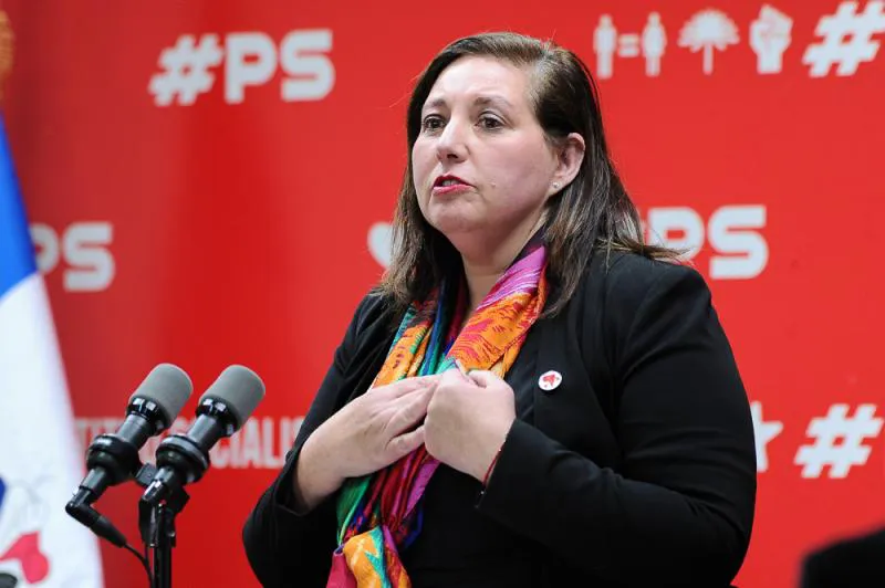 Paulina Vodanovic, presidenta del PS Agencia Uno