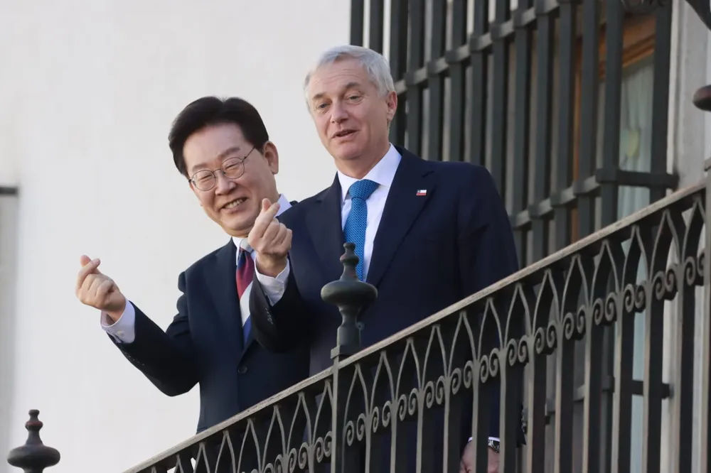Presidente Kast y Presidente Lee Jae Myung en visita oficial / CRISTIAN GONZALEZ / THE TIMES LATINO