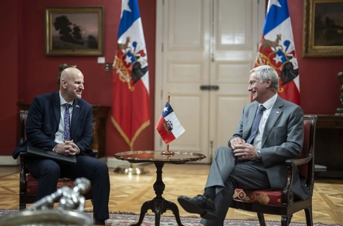 José Antonio Kast, sostiene reunión con el embajador de Estados Unidos, Brandon Judd