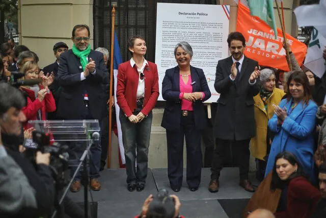 Candidatos Oficialistas FOTO: SEBASTIAN BELTRAN GAETE / AGENCIUNO